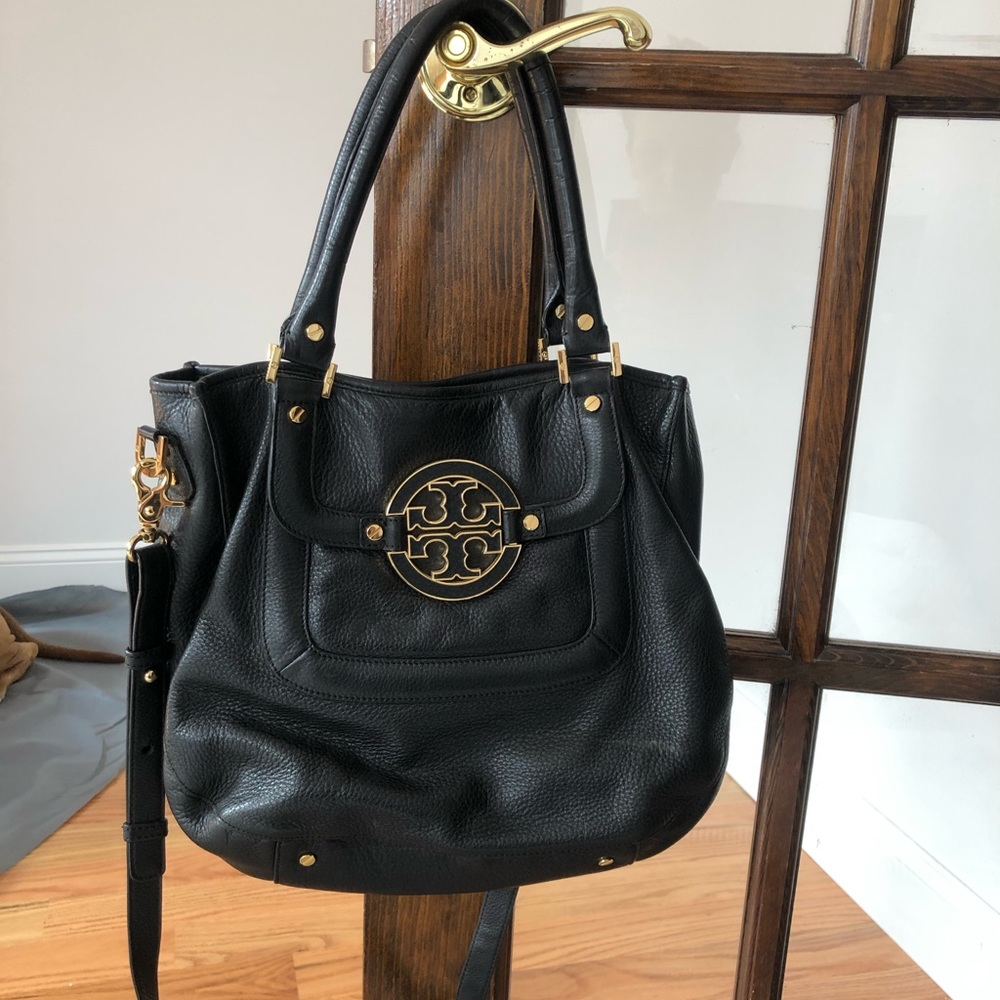 Tory Burch black leather bag